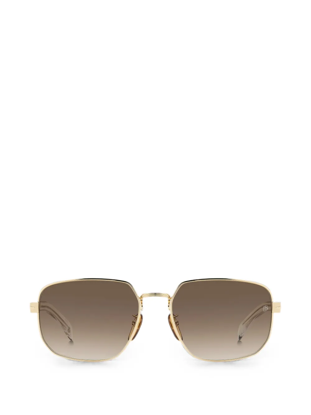 Eyewear by David Beckham Occhiali da sole geometrici - Oro