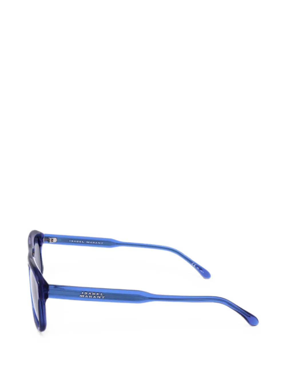 Isabel Marant Eyewear Zonnebril met rechthoekig montuur Blauw