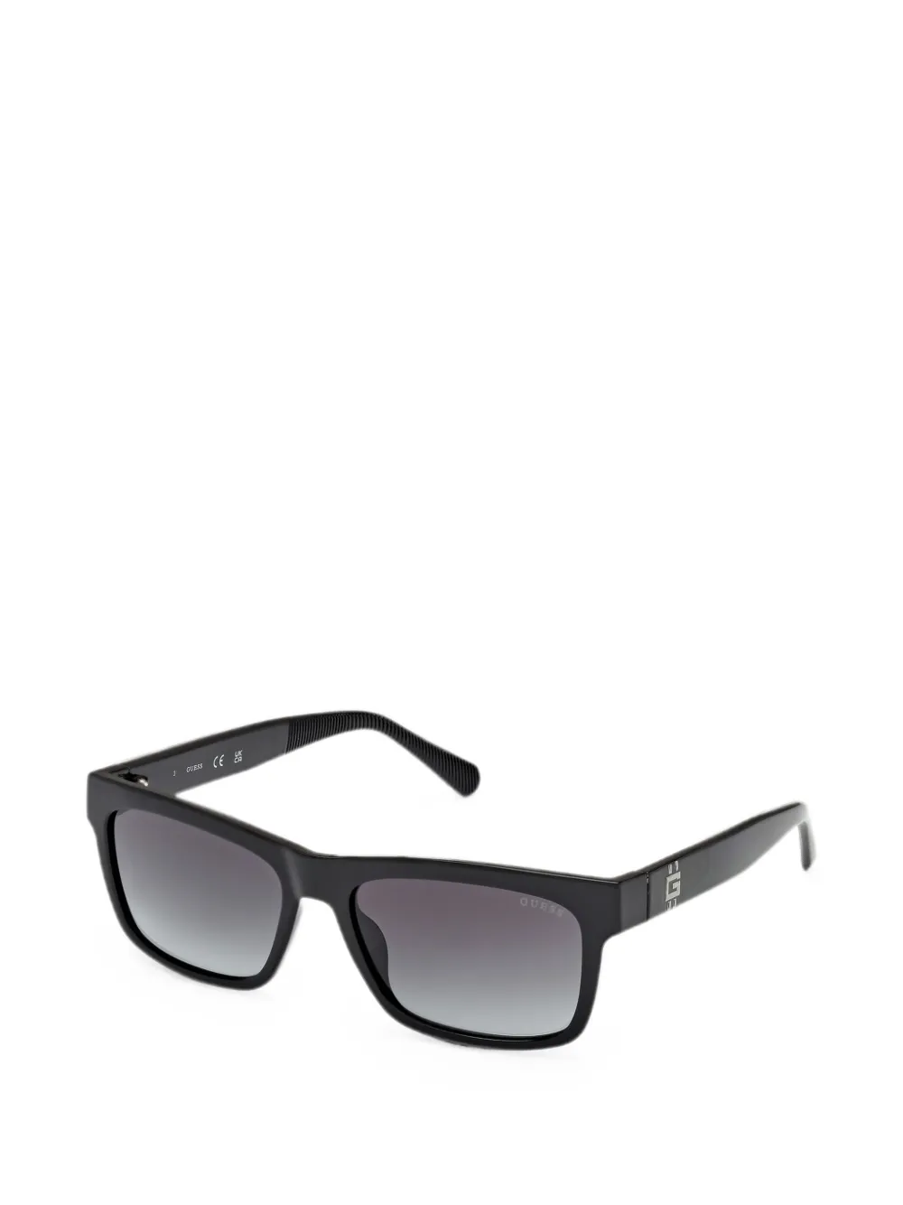 GUESS EYEWEAR Zonnebril met rechthoekig montuur Zwart