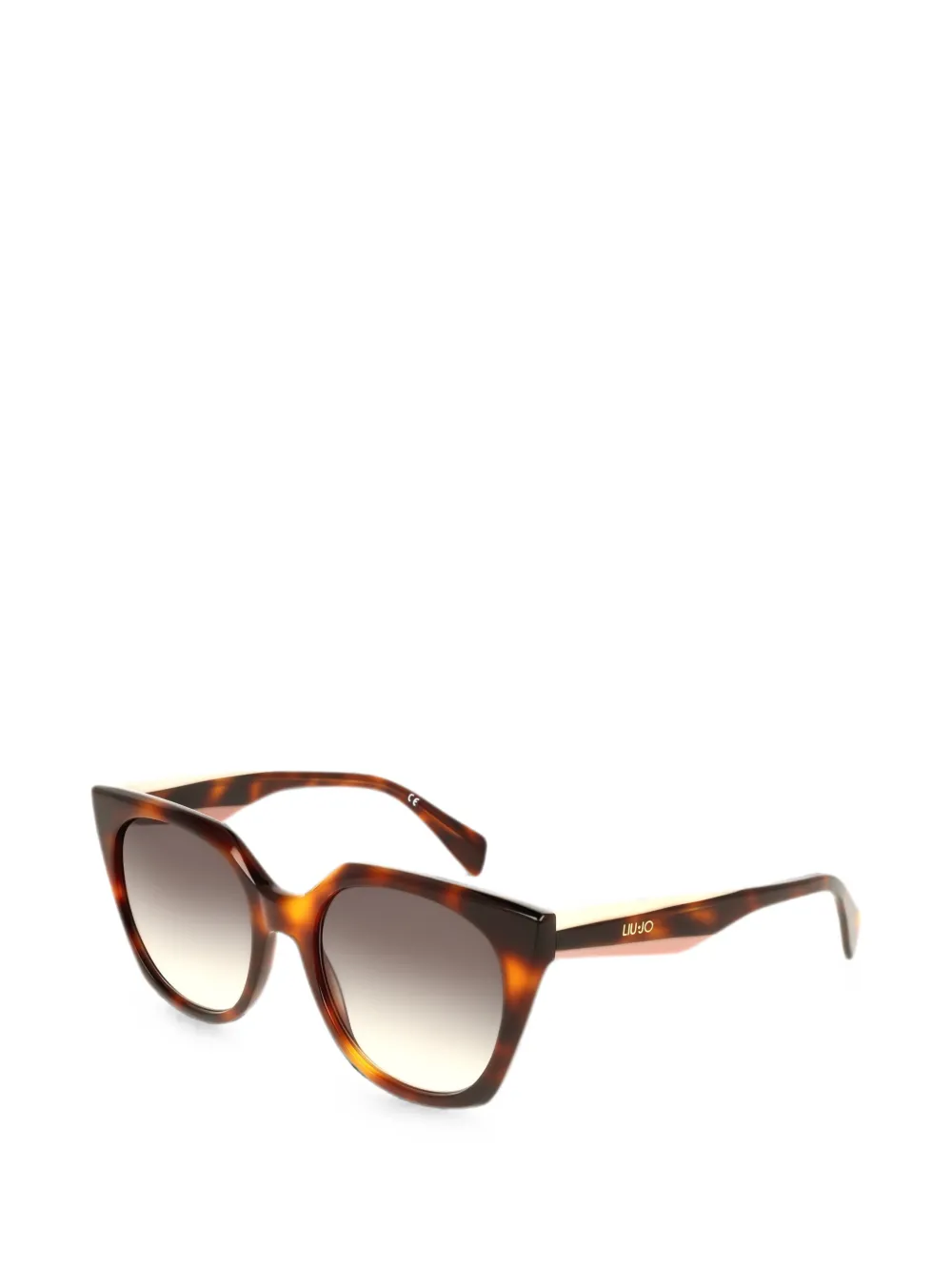 LIU JO Zonnebril met cat-eye montuur Bruin