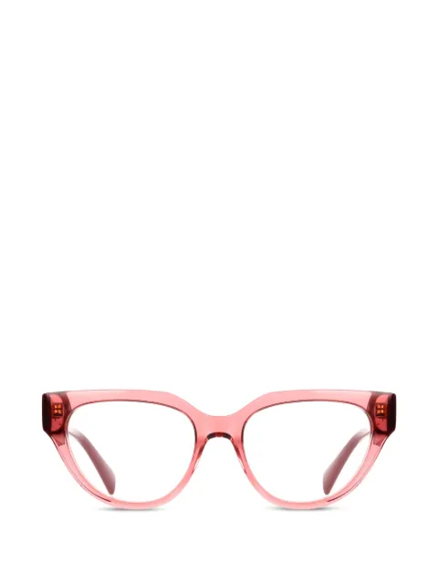 LIU JO logo-plaque cat-eye frame glasses