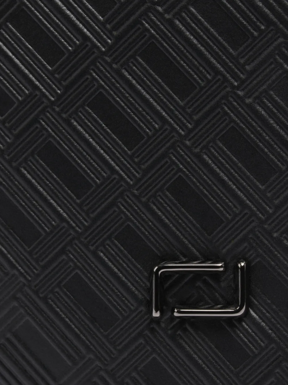 Lancel Leren clutch Zwart