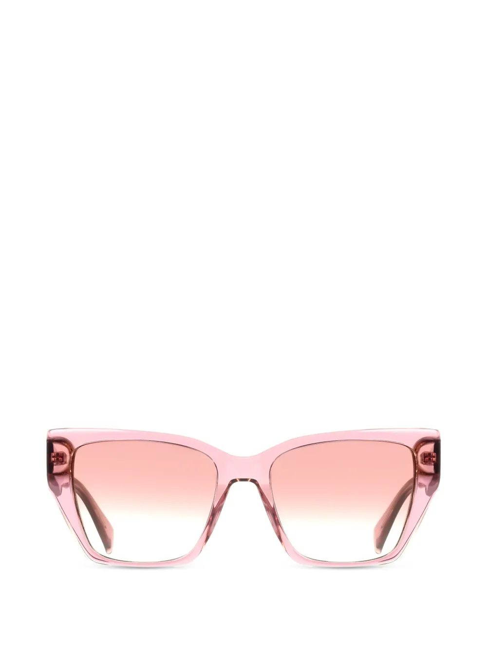 LIU JO Sonnenbrille mit geometrischem Gestell - Rosa