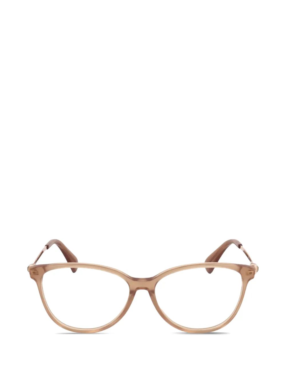 Max Mara Eyewear Cat-eye Frame Glasses In Neutrals