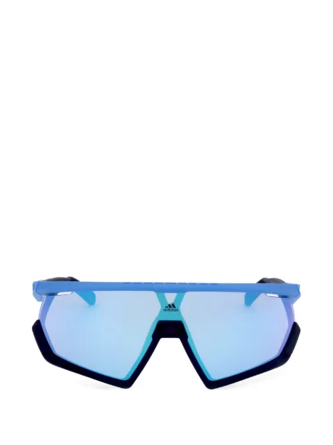 adidas geometric-frame sunglasses