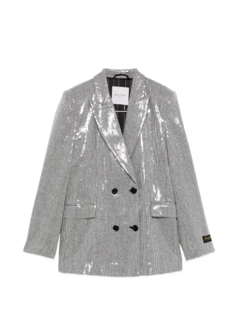 ERMANNO FIRENZE  sequin-embellished double-breasted blazer