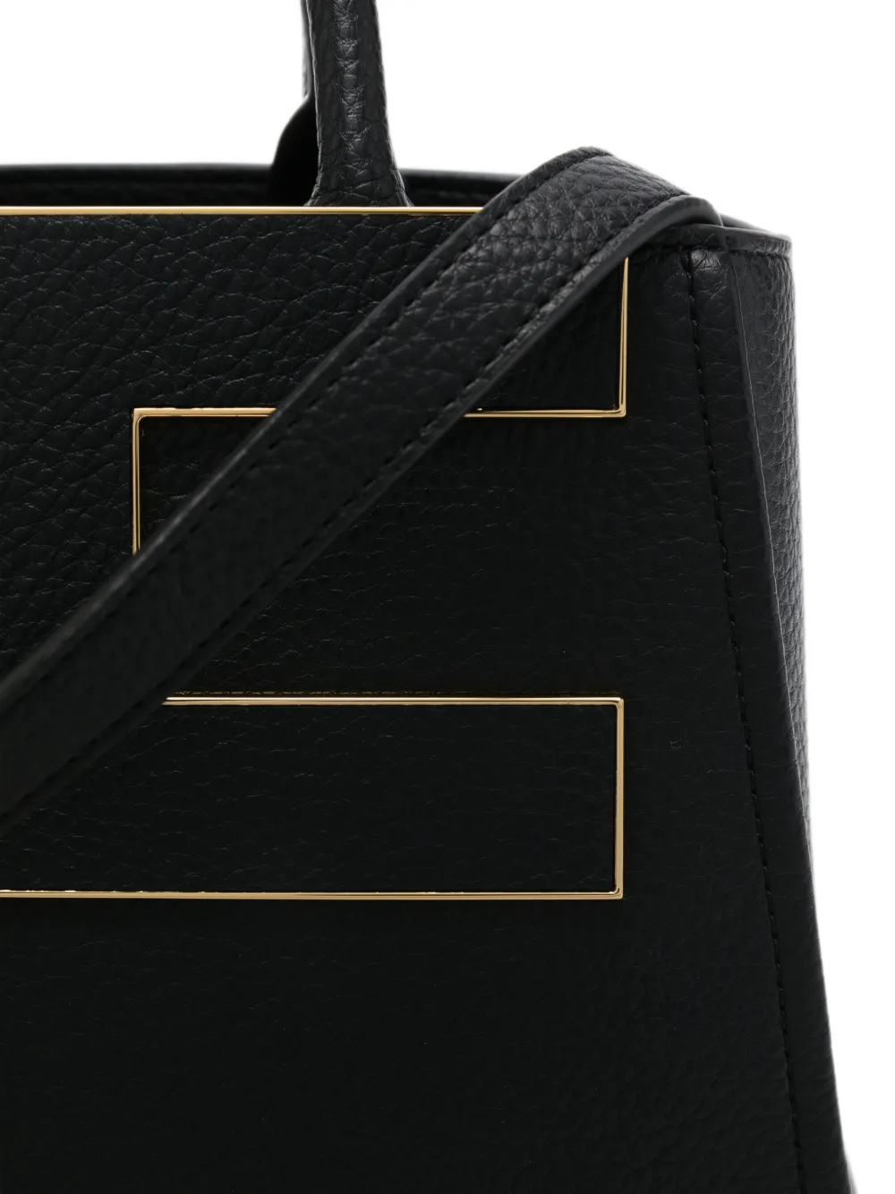 Elisabetta Franchi Heuptas met logoplakkaat Zwart