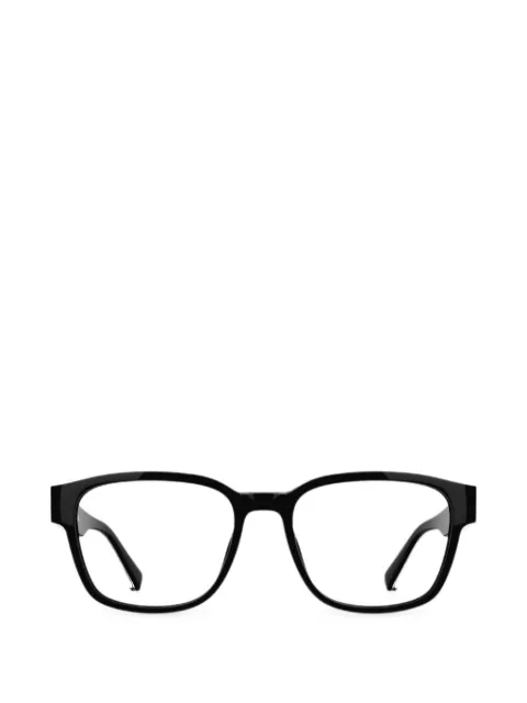 Lacoste logo-plaque square-frame glasses