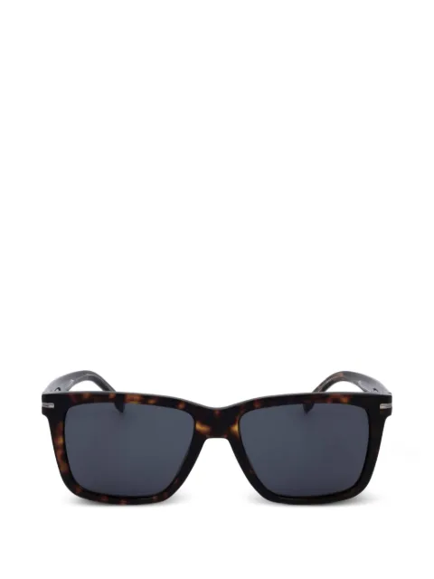 BOSS tortoiseshell-effect square-frame sunglasses