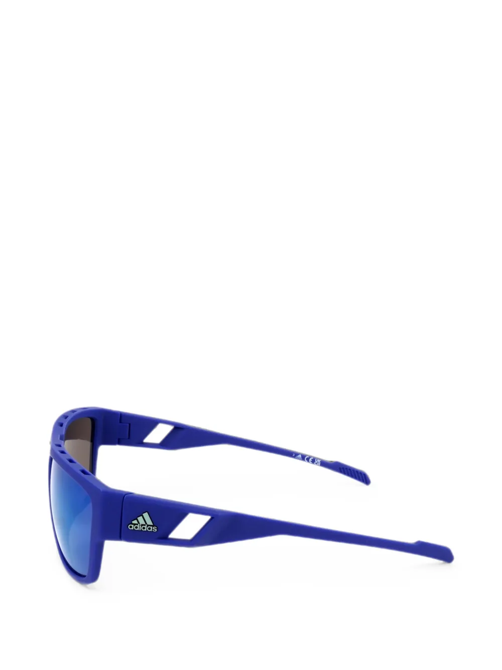 adidas Zonnebril met vierkant montuur Blauw