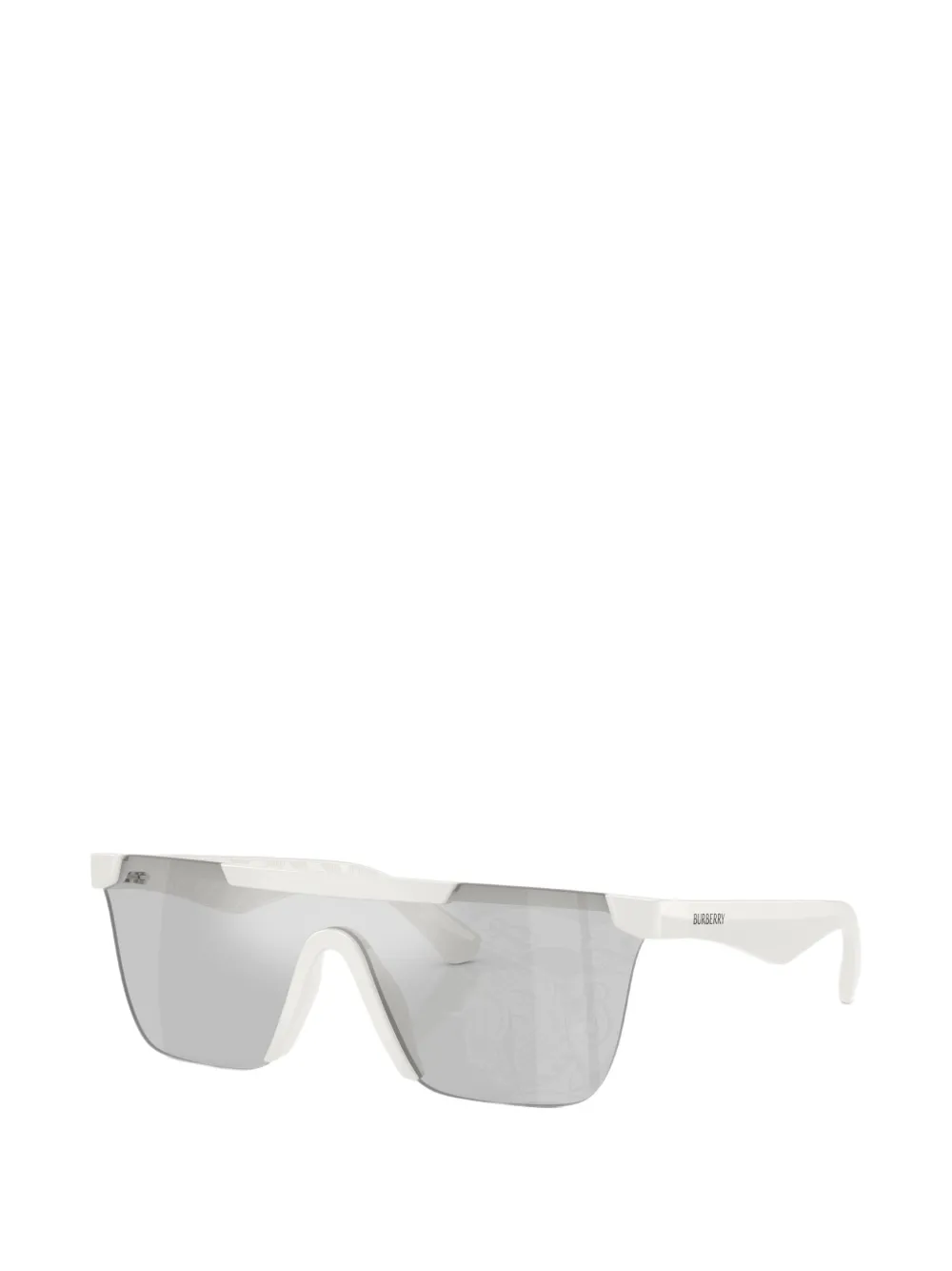 Burberry Eyewear Zonnebril met geometrisch montuur Wit