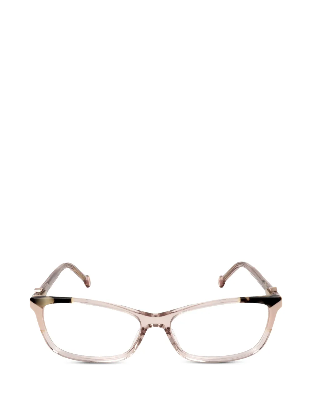 Carolina Herrera Brille in Schildpattoptik - Nude