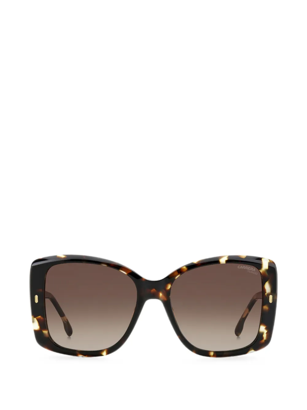 Carrera tortoiseshell-effect square-frame sunglasses · 56