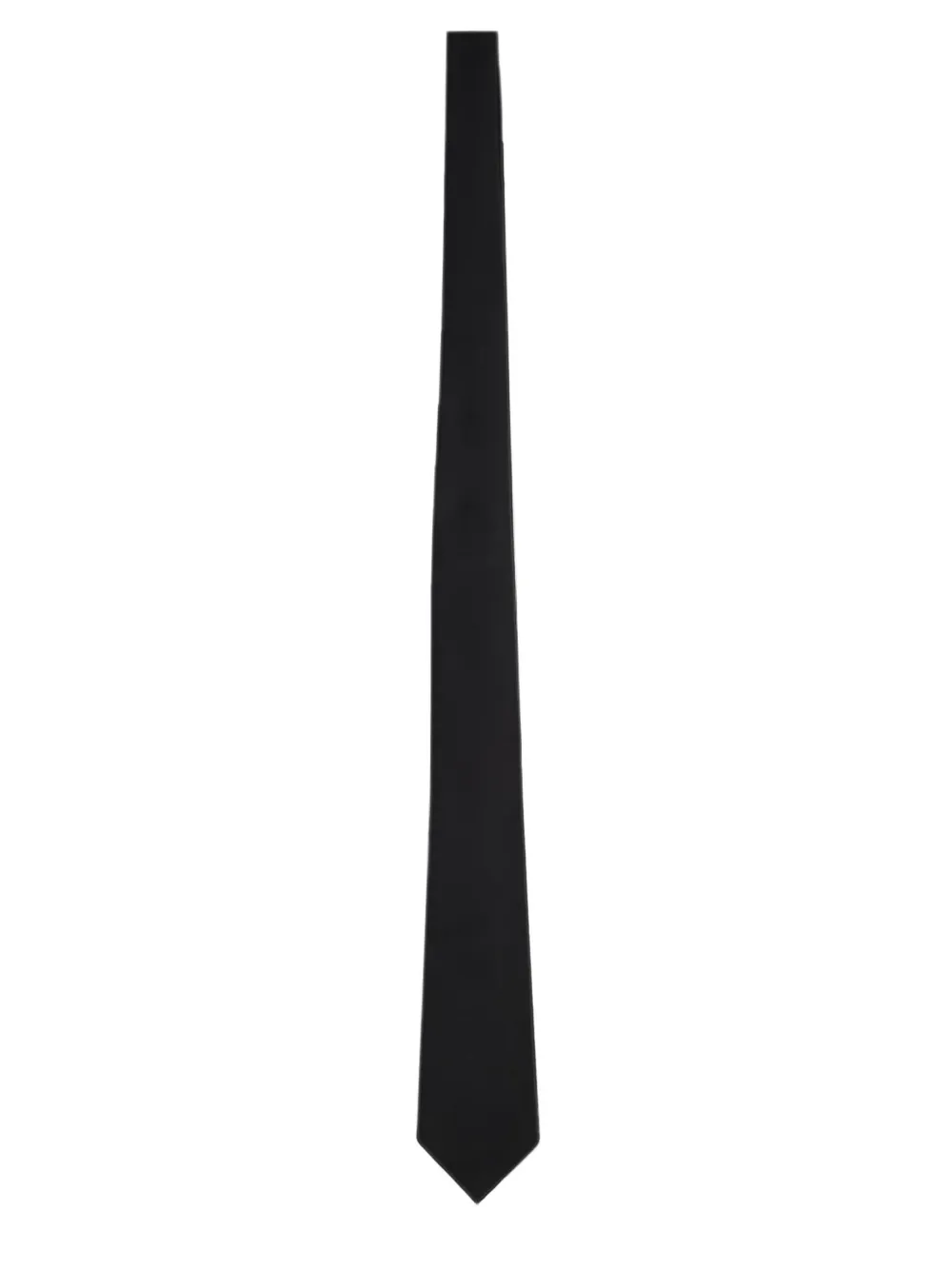 Giorgio Armani Zijden stropdas Zwart