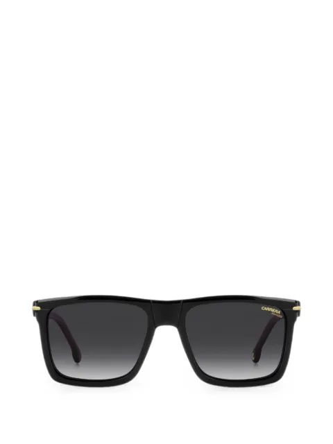 Carrera tortoiseshell-effect clip-on glasses