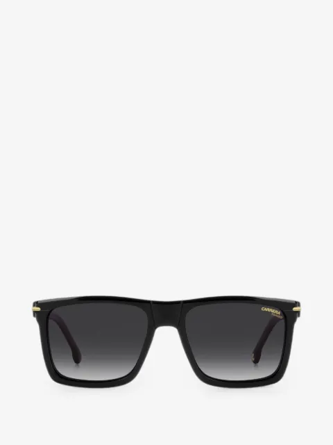 Carrera tortoiseshell-effect clip-on glasses