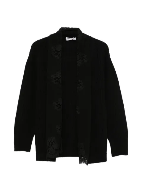 ERMANNO FIRENZE  lace-trim cardigan