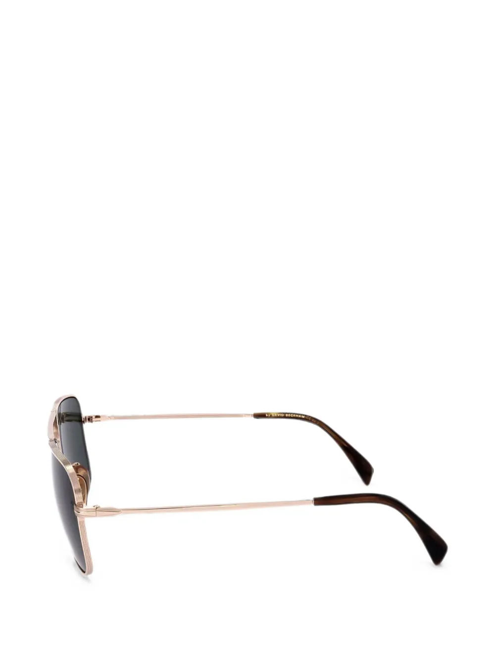 Eyewear by David Beckham Zonnebril met piloten montuur Goud