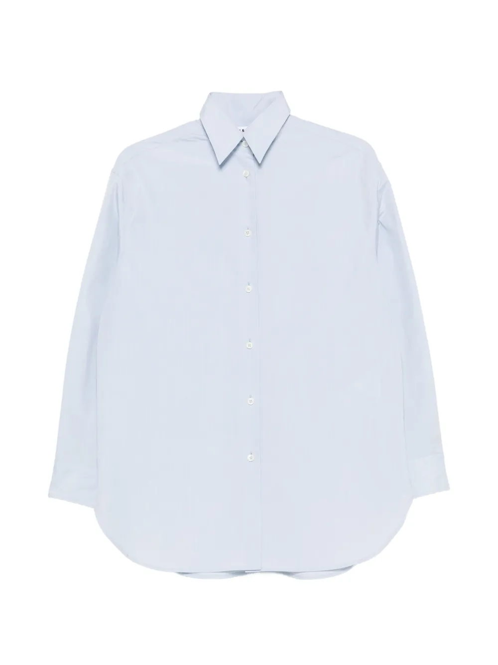 Jil Sander button-down long-sleeve shirt - Blau