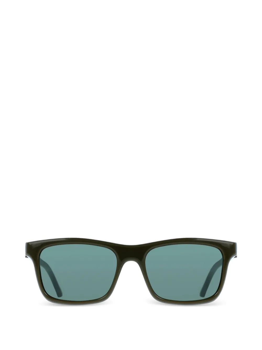 Ferragamo Eyewear Gancini Rectangle-frame Sunglasses In Brown