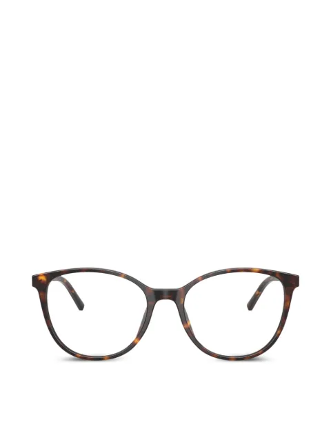 Dolce & Gabbana Eyewear tortoiseshell-effect round-frame glasses