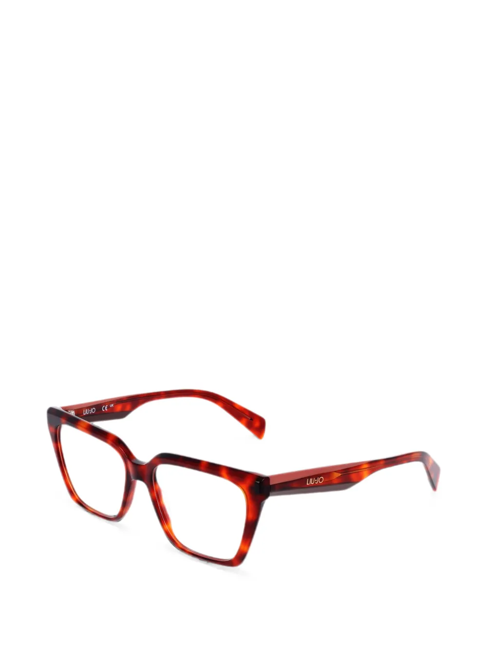 LIU JO Bril met vierkant montuur Rood