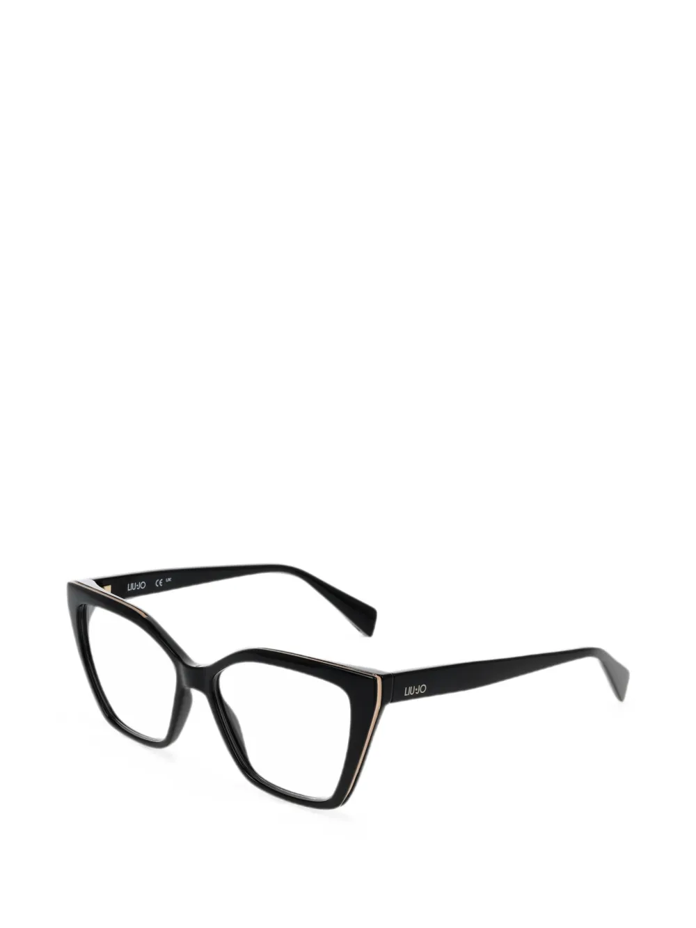 LIU JO Bril met cat-eye montuur Zwart