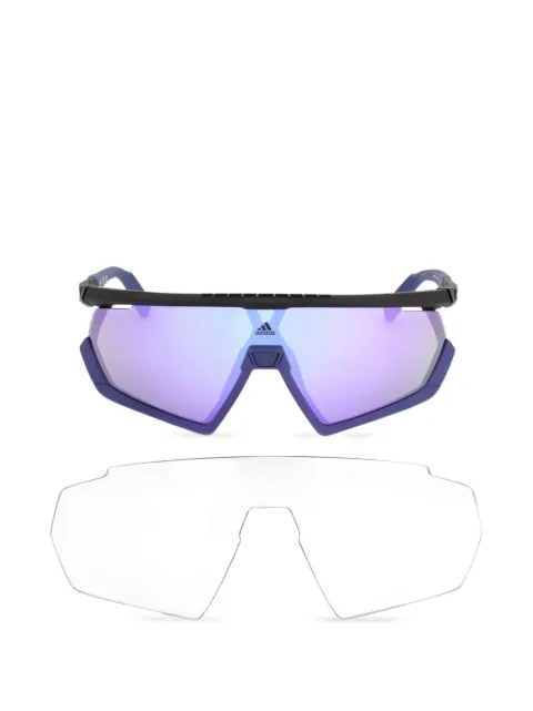 adidas lentes de sol con armazón geométrica