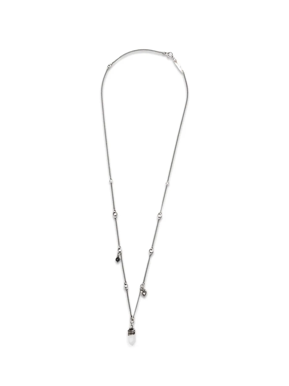 Ann Demeulemeester Impi heart-charm necklace - Silber