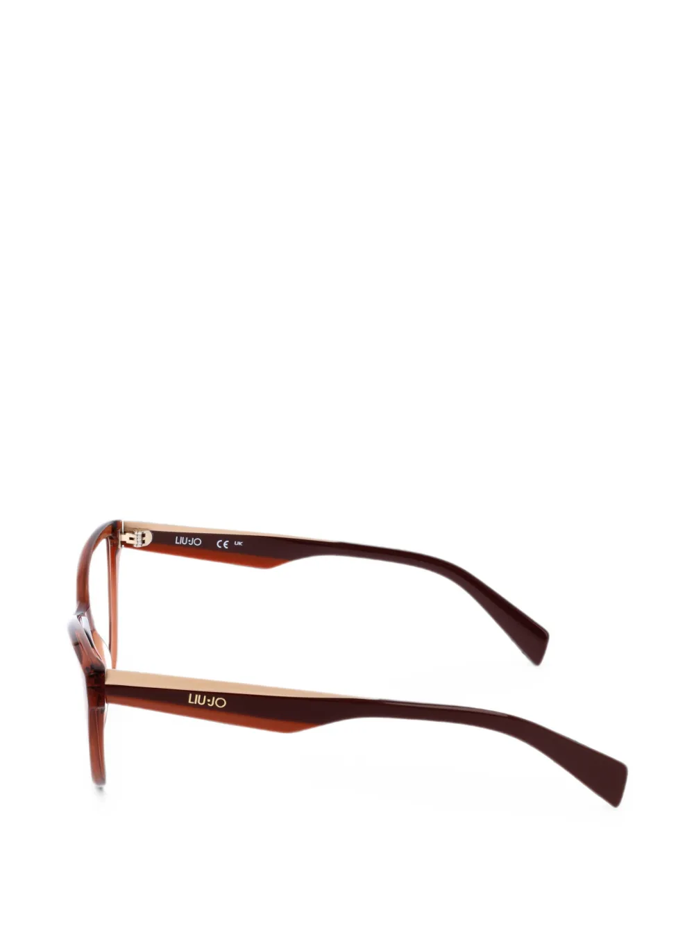 LIU JO Bril met cat-eye montuur Bruin