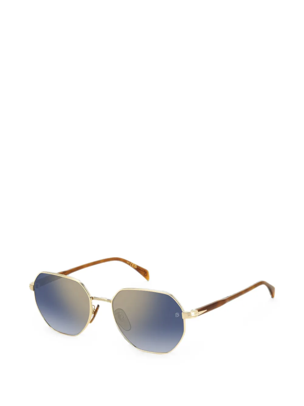 Eyewear by David Beckham geometric-frame sunglasses Goud