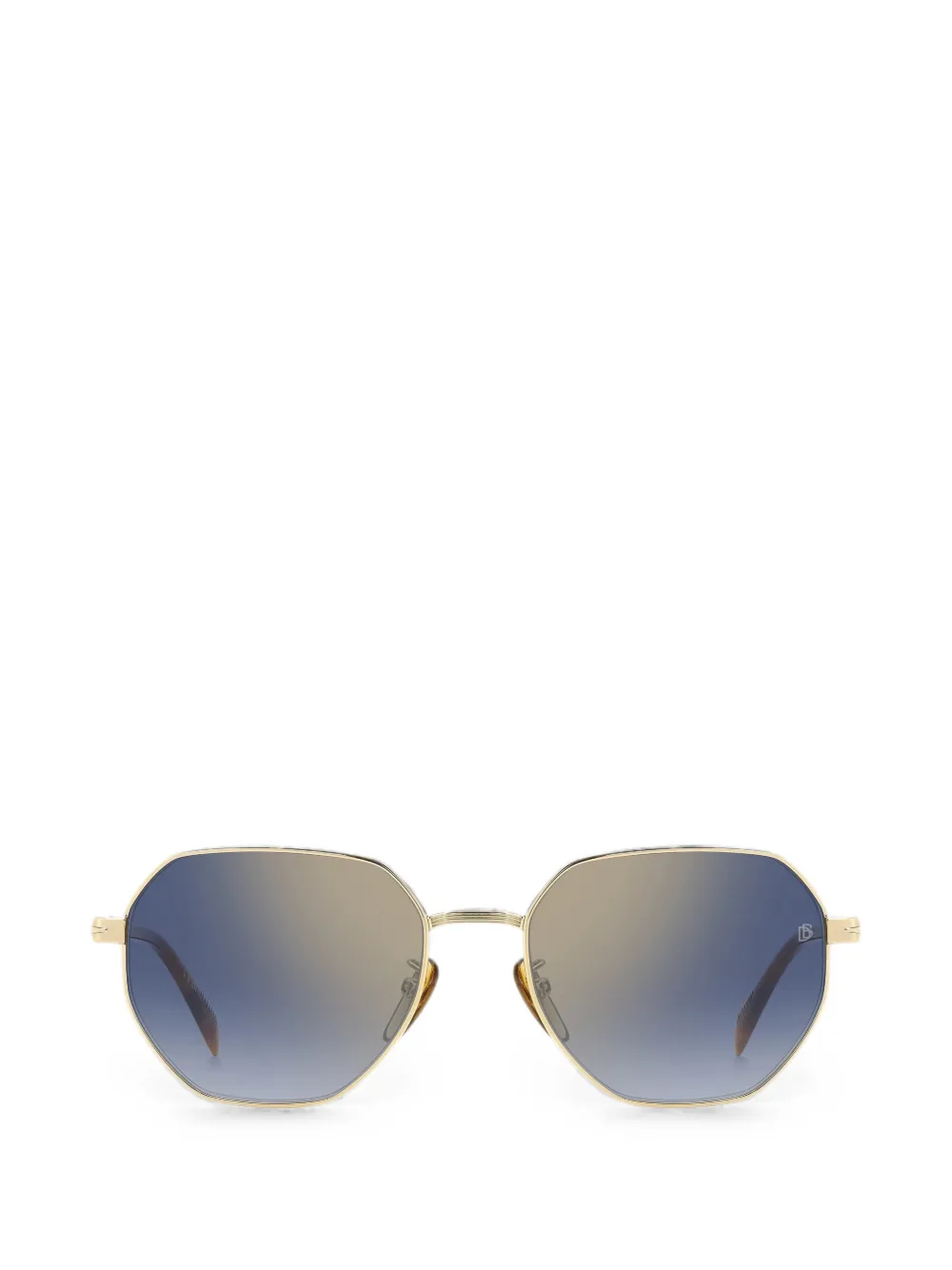 Eyewear by David Beckham geometric-frame sunglasses Goud