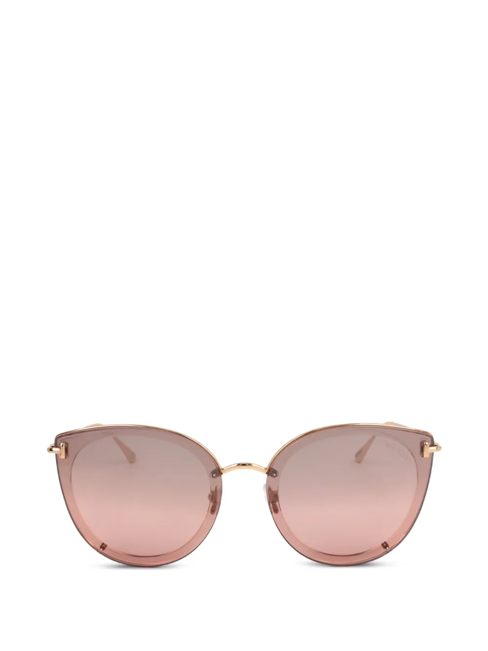 TOM FORD Eyewear Occhiali da sole cat-eye - Oro
