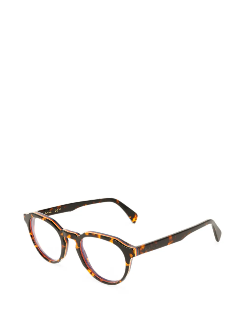 Paul Smith Noyna bril met rond montuur Bruin