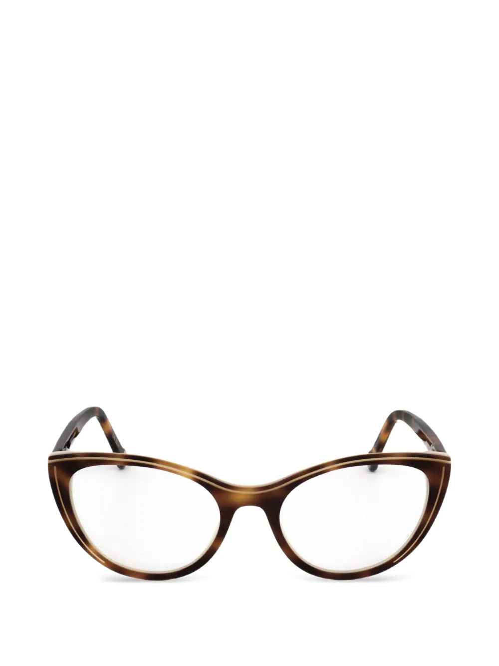 Carolina Herrera Occhiali cat-eye - Marrone