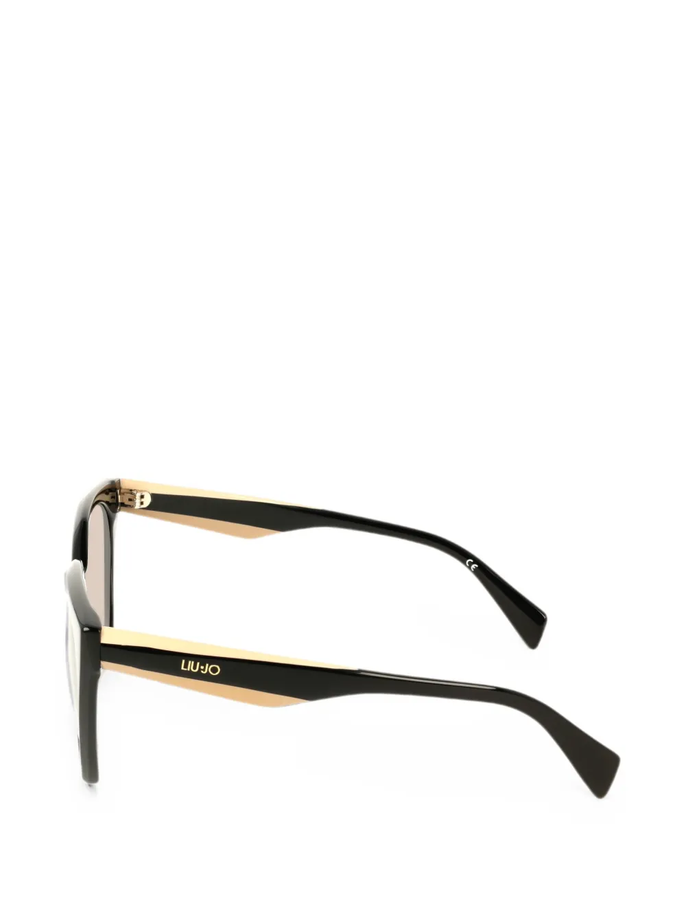 LIU JO Zonnebril met cat-eye montuur Zwart