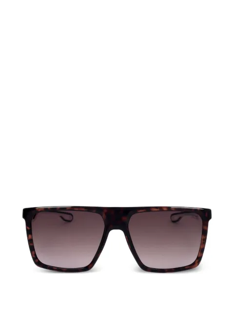 Carrera tortoiseshell-effect square-frame sunglasses