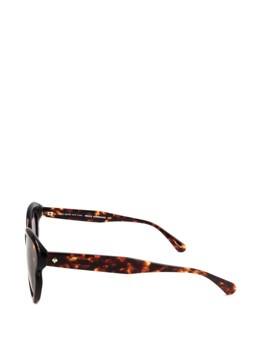 Kate Spade Elina zonnebril met cat-eye montuur Bruin