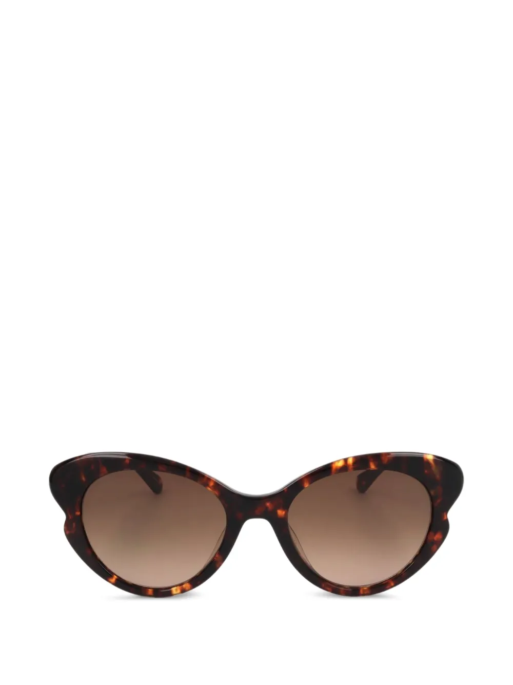 Kate Spade Elina zonnebril met cat-eye montuur Bruin