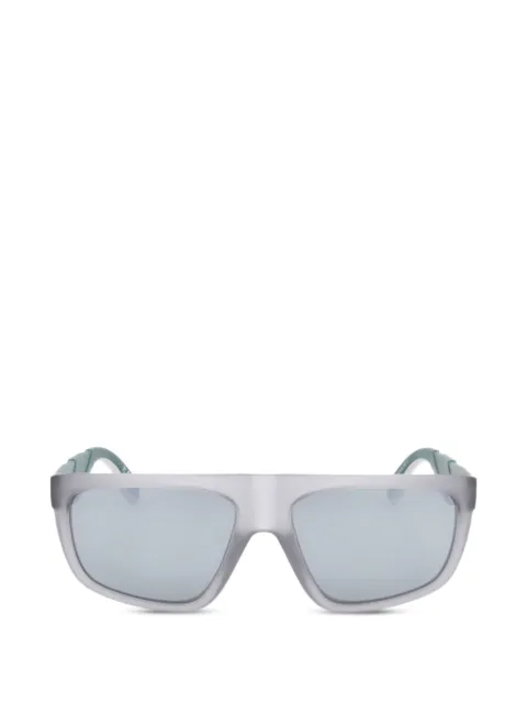adidas rectangle-frame logo-print sunglasses