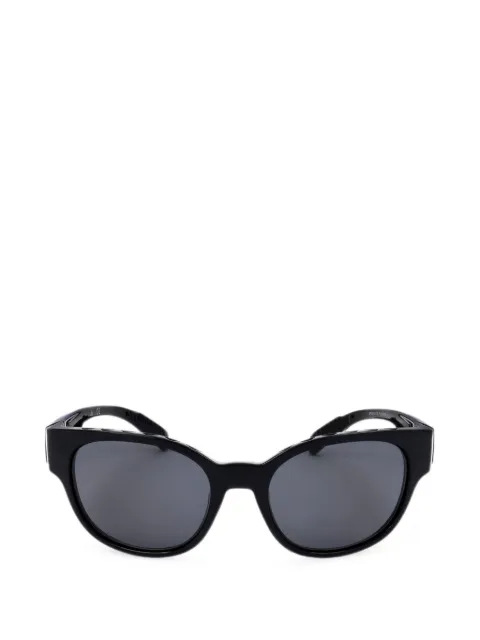adidas logo-print round-frame sunglasses