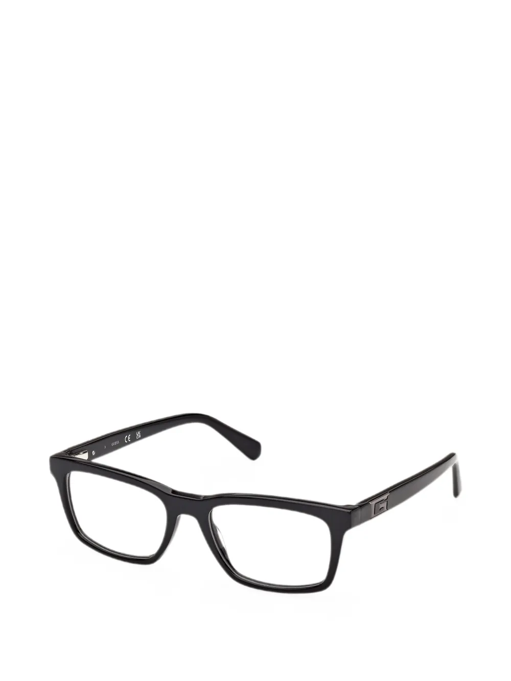 GUESS EYEWEAR Bril met rechthoekig montuur Zwart