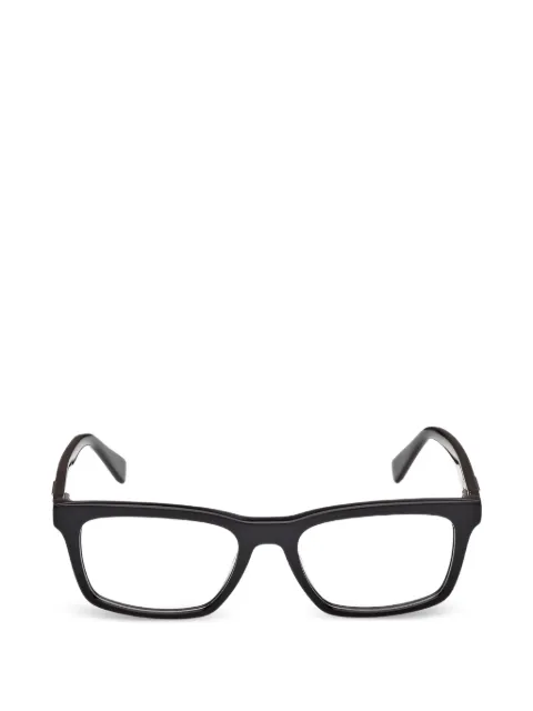 GUESS EYEWEAR logo-plaque rectangle-frame glasses