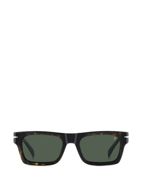 Eyewear by David Beckham lentes de sol con armazón rectangular estilo carey