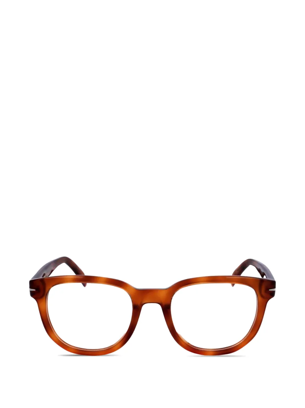 Eyewear by David Beckham lunettes de vue à effet écailles de tortue - Marron Eyewear by David Beckham lunettes de vue à effet écailles de tortue - Marron