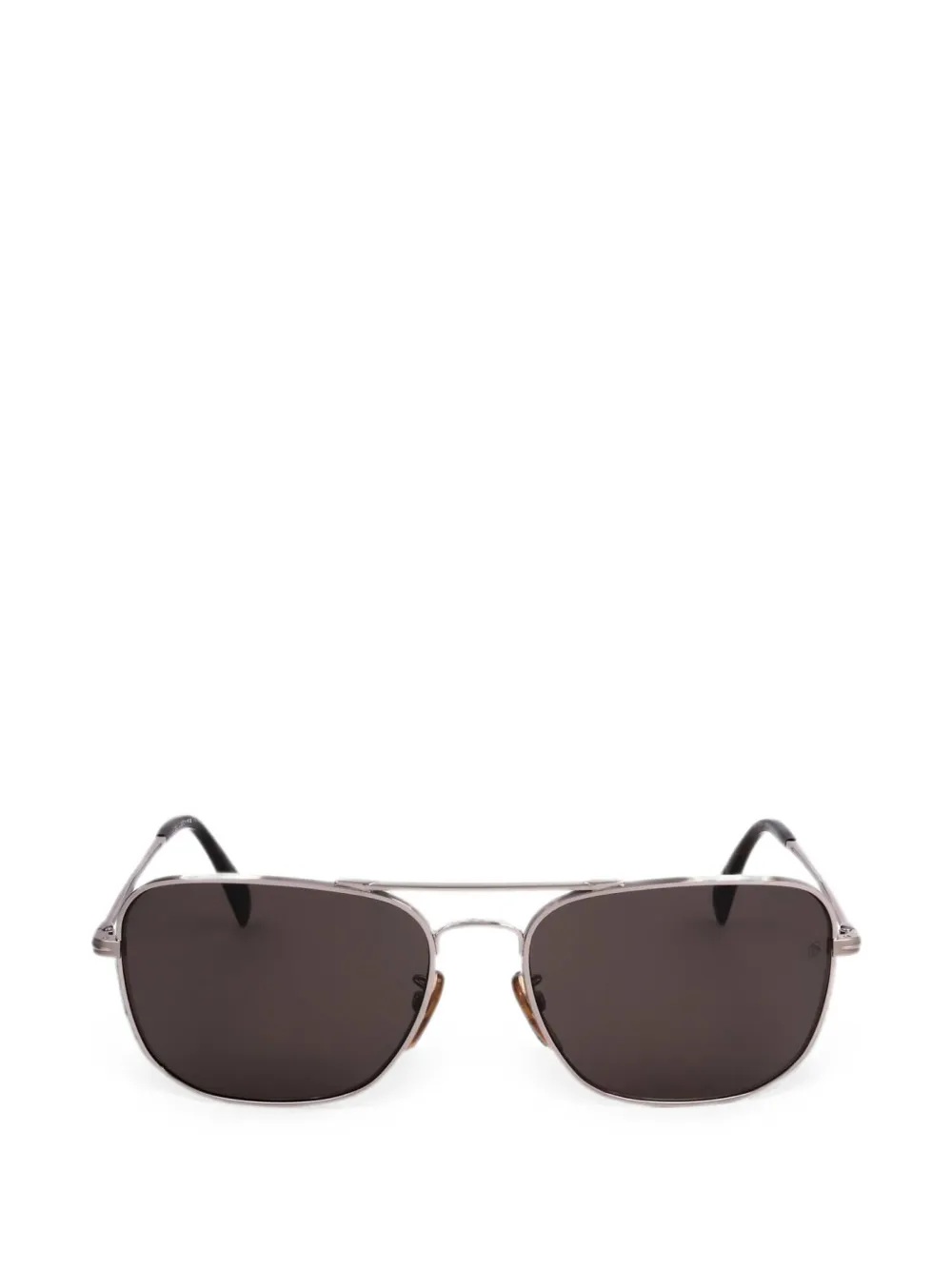 Eyewear by David Beckham Zonnebril met vierkant montuur Zilver