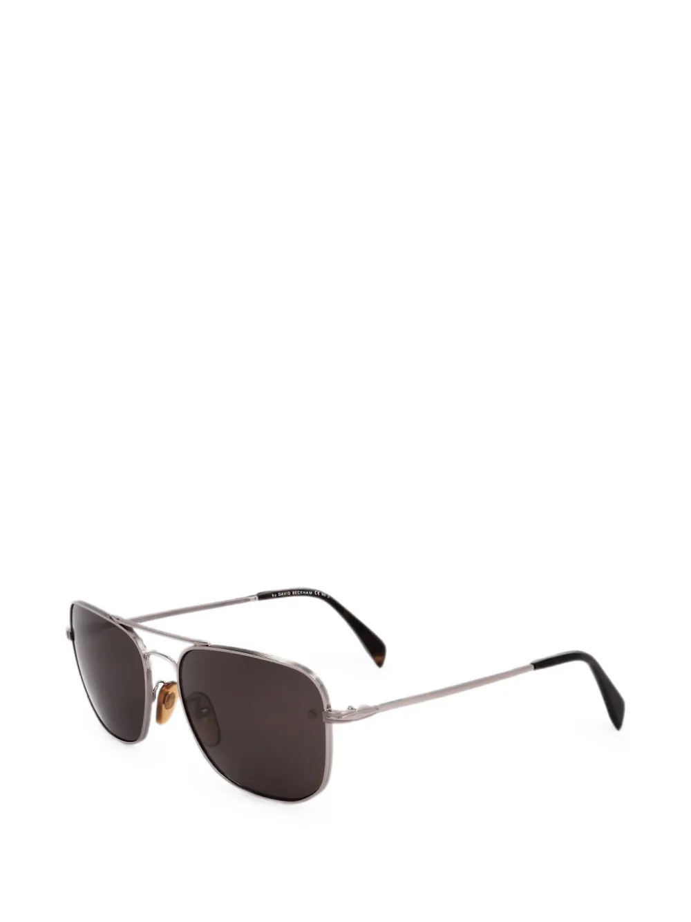 Eyewear by David Beckham Zonnebril met vierkant montuur Zilver