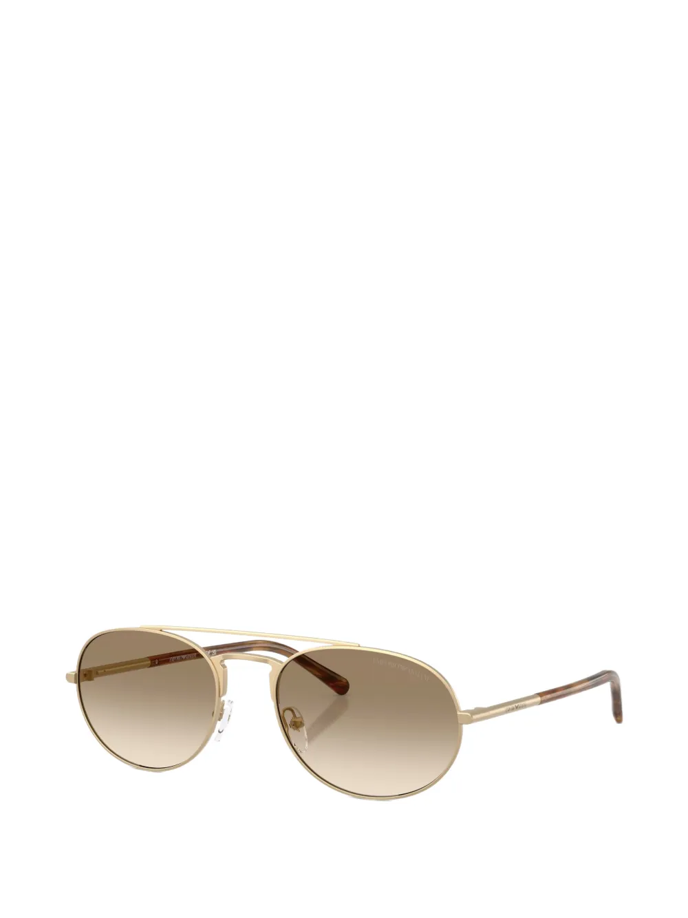 Emporio Armani Zonnebril met piloten montuur Goud