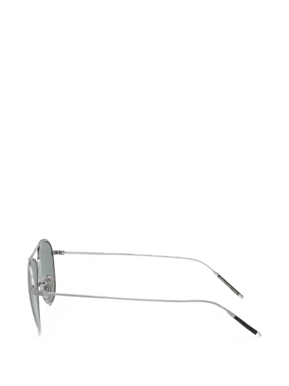 Oliver Peoples TK-3 zonnebril met piloten montuur Zilver