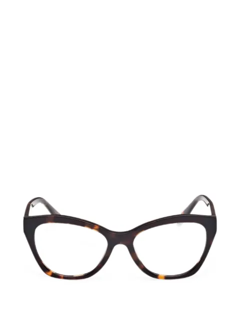 GUESS EYEWEAR tortoiseshell-effect cat-eye glasses